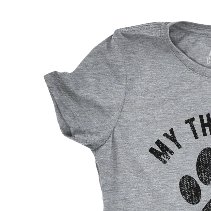 Crazy Dog T Shirts My Therapist Has Paws Women's T Shirt