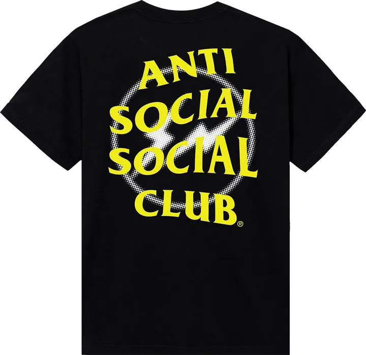 Anti-Social Social Club Anti Social Social Club X Fragment Design Half Tone Logo Tee