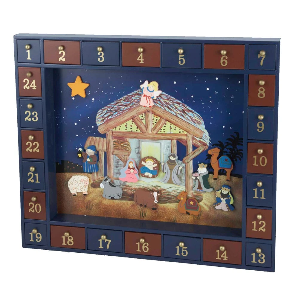 Kurt S Adler Nativity Advent Calendar