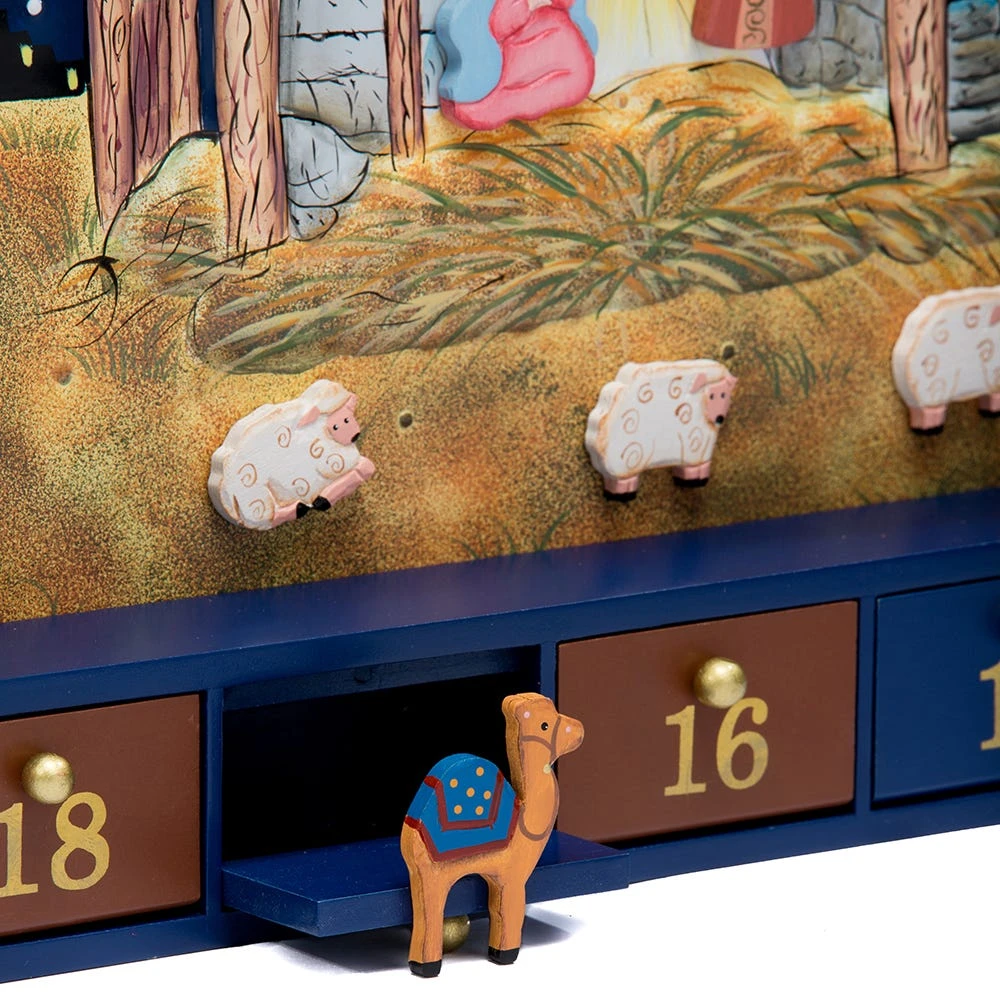 Kurt S Adler Nativity Advent Calendar
