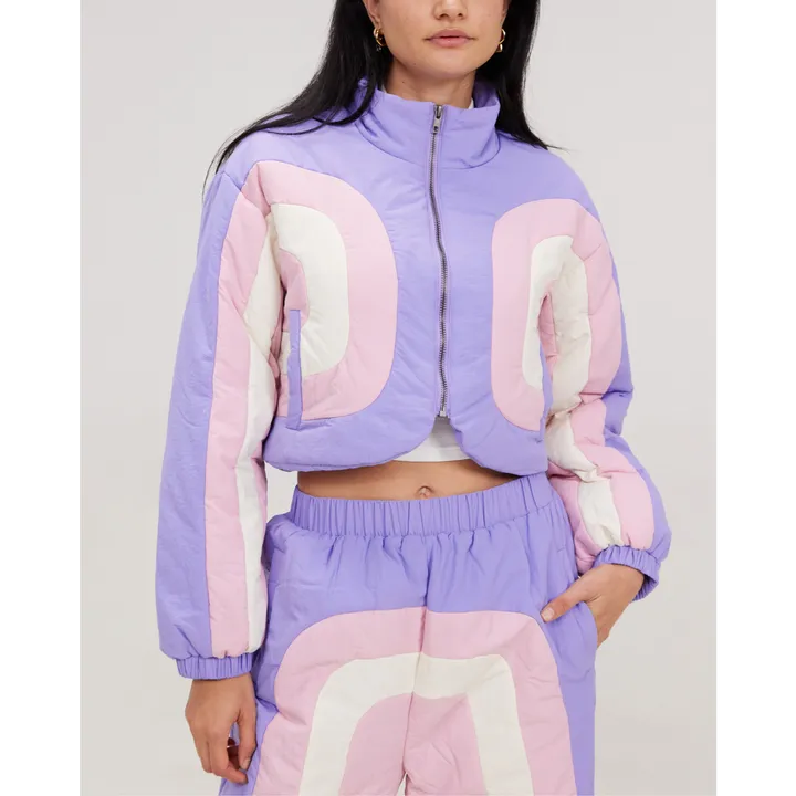 Samii Ryan Poppin Puffer Cropped Jacket