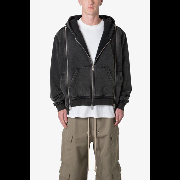 MNML Dual Zipper Hoodie XL | Flip App