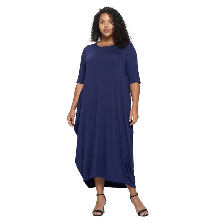 L I V D Evelyn Bubble Hem Pocket Dress