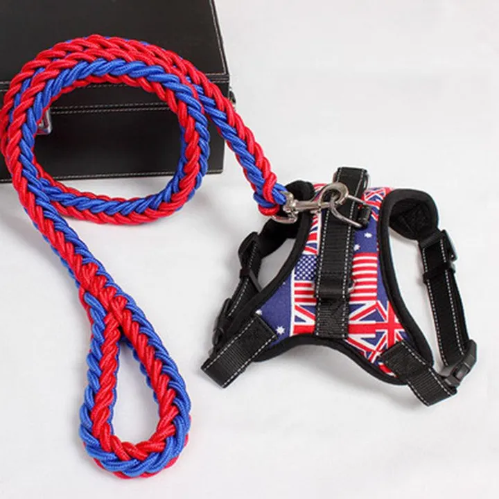 Dog Hugs Cat Ultimate Comfort Dog Harness with Leash