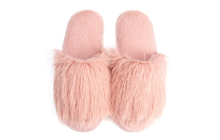 Roxoni Roxoni Cozy Chic Fuzzy Slippers for Women