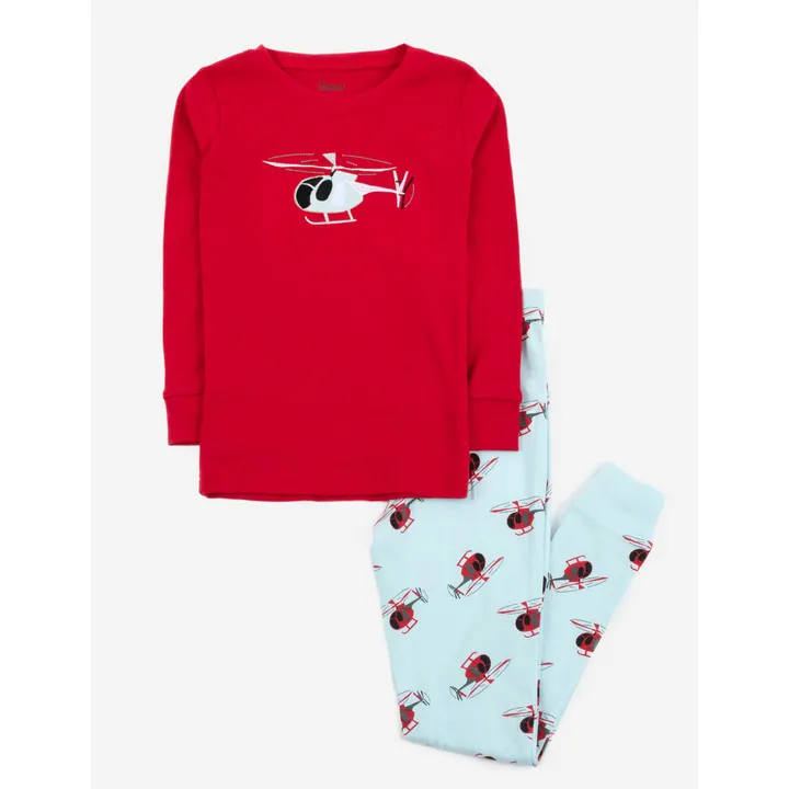 Leveret Clothing Cotton Vehicles Pajamas