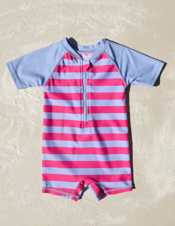 Leveret Clothing Baby One Piece Rash Guard UPF 50+