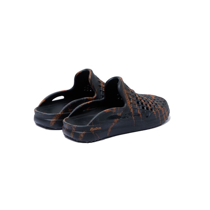 Malbon Golf Lusso Bamboo Scenario Slide - Onyx - Rust10