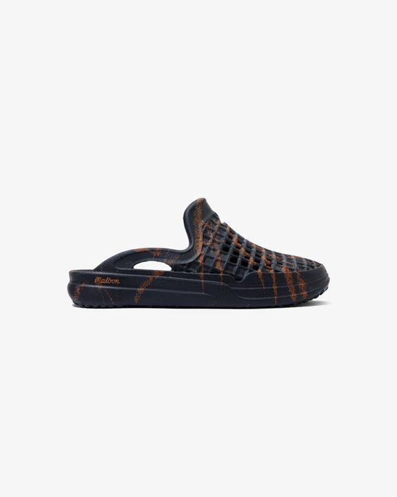 【Malbon Golf】MALBON X LUSSO SHIBURI SCENARIO SLIDE Lusso Cloud x Malbon Golf Scenario Shiburi Indigo Tofu Slide
