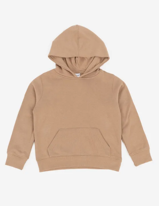 Leveret Clothing Neutral Solid Color Pullover Hoodie