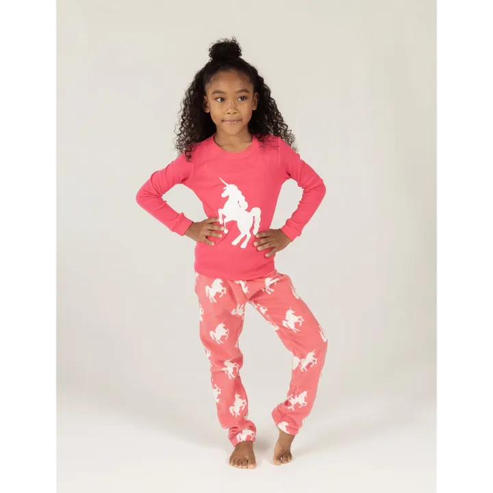 Leveret Clothing Fleece Animal Print Pajamas
