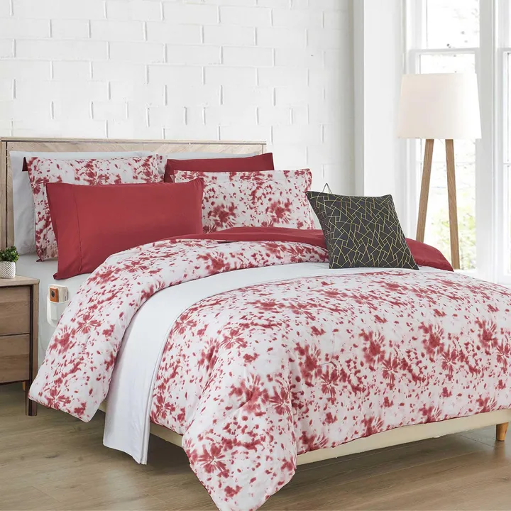 Elegant Comfort 10-Piece Tie-Dye Comforter Set
