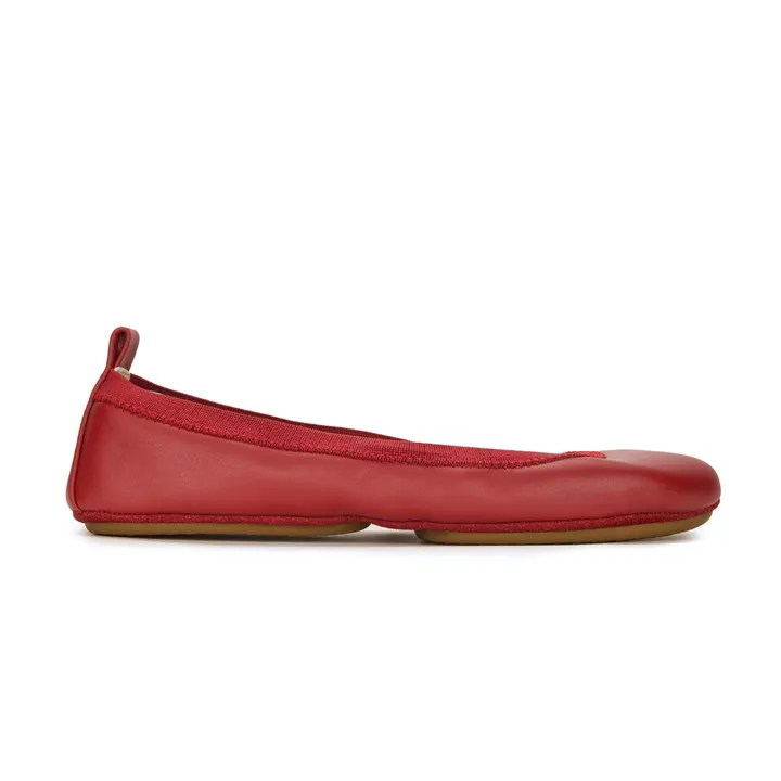 Yosi Samra Samara Foldable Ballet Flat in Leather