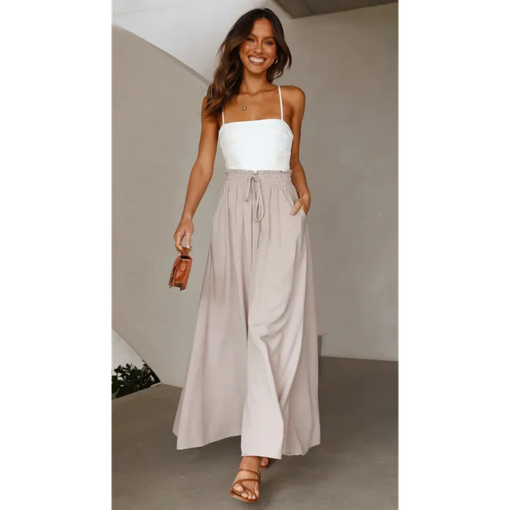 GBH - Shop Spring & Summer Casual Wide-Leg Popular Loose Casual Fashion Trousers