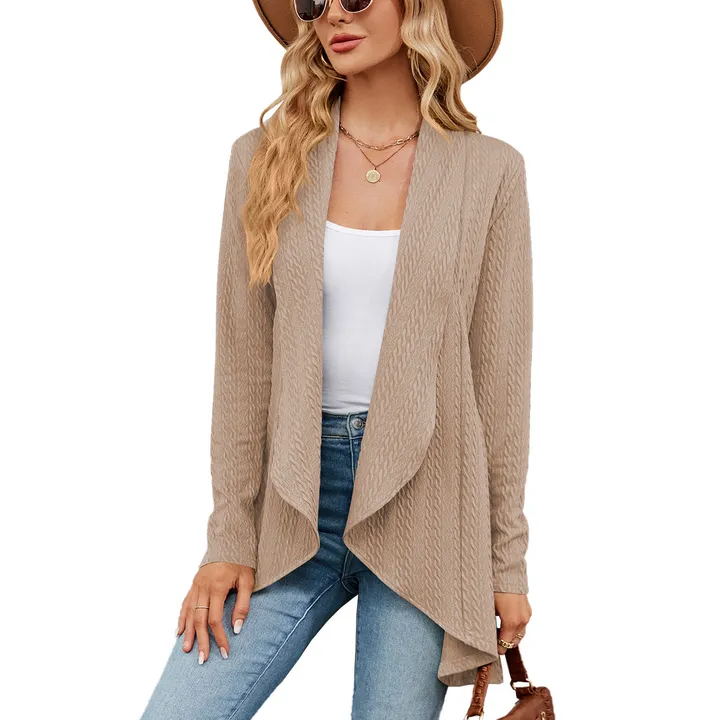 GBH - Shop Women's Fashion Long Sleeve Solid Color Loose Cardigan Top