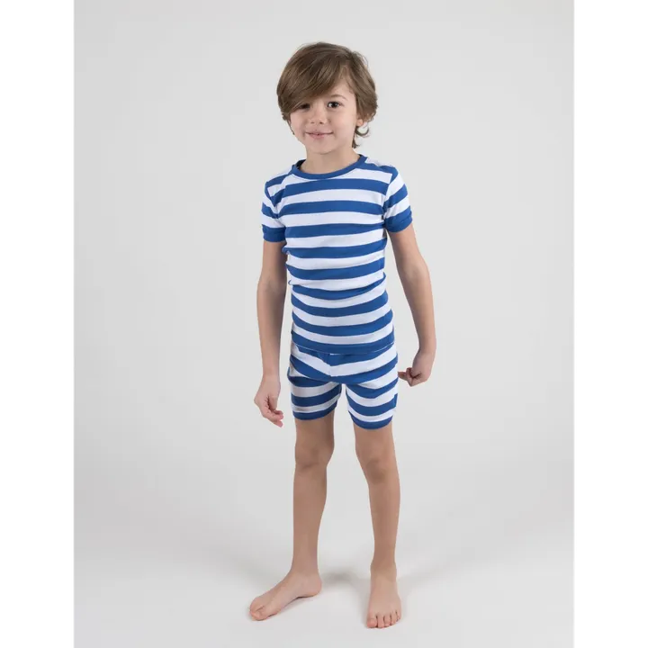 Leveret Clothing Kids Stripes Short Pajamas