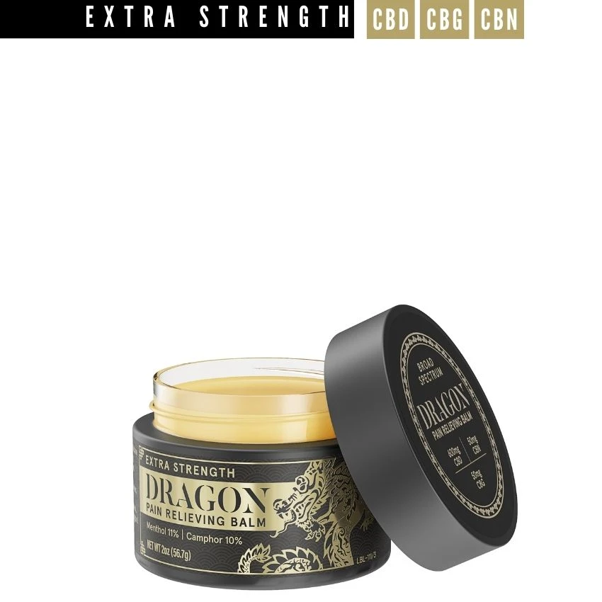 Dragon Pain Relief Balm Extra Strength Jar - Broad Spectrum Formula