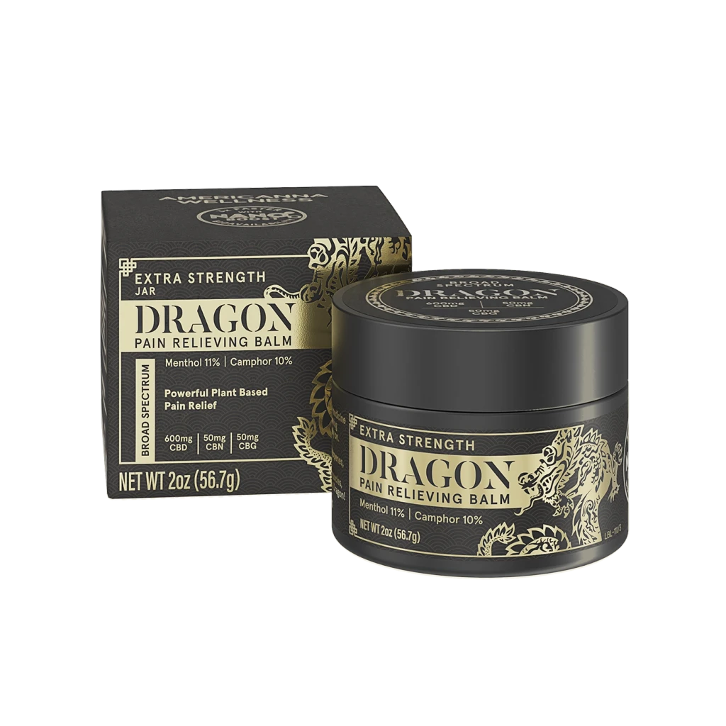 Dragon Pain Relief Balm Extra Strength Jar - Broad Spectrum Formula