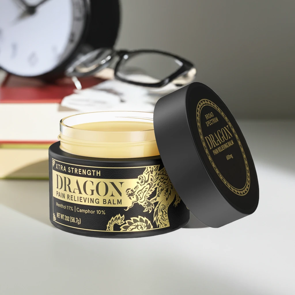 Dragon Pain Relief Balm Extra Strength Jar - Broad Spectrum Formula