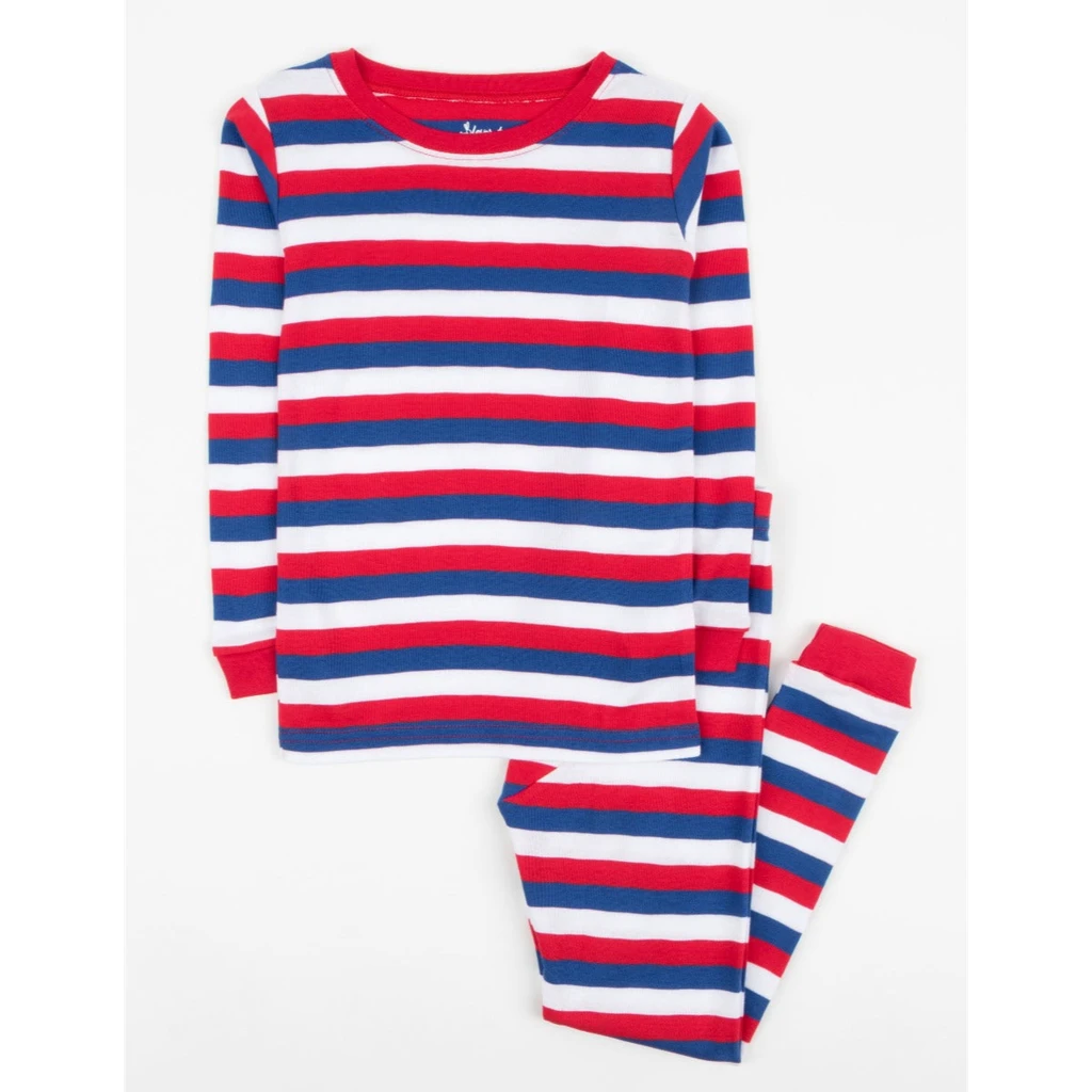 Leveret Clothing Striped Cotton Pajamas