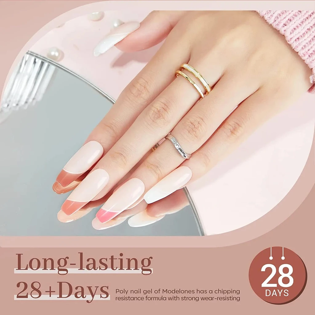Modelones 6 Shades Poly Nail Gel Set