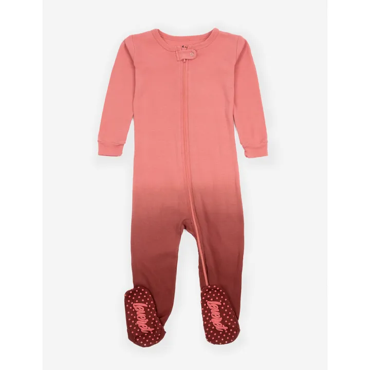Leveret Clothing Kids Footed Cotton Pajamas