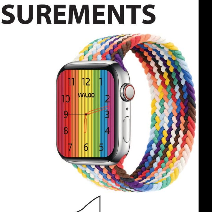 Waloo Products Pride Bands For Apple Watch - Braided Solo