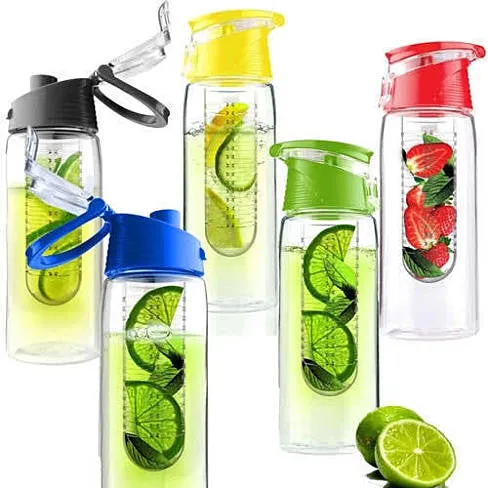 VistaShops Fruit Cola Bottle A Fruit Infuser Drink Bottle
