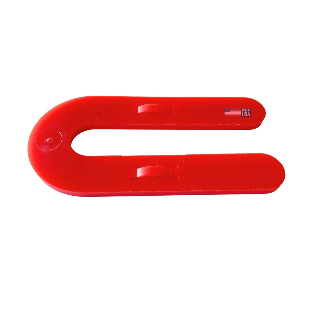Glazelock Interlocking Shim 3", U - Shaped Horseshoe Plastic