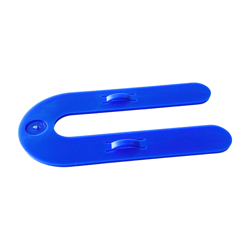 Glazelock Interlocking Shim 3", U - Shaped Horseshoe Plastic