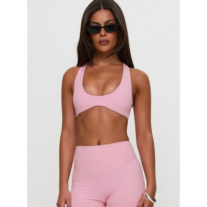 Princess Polly Pulse Halter Yoga Crop