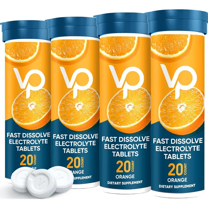 Venture Pal Sugar Free Chewable Fast Dissolve Electrolyte Tablets