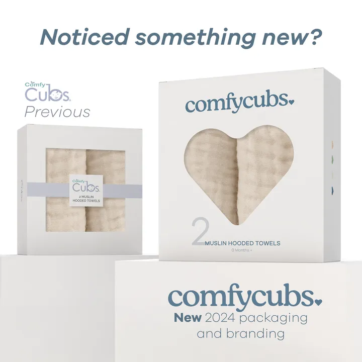 Comfy Cubs Baby Hooded Towels