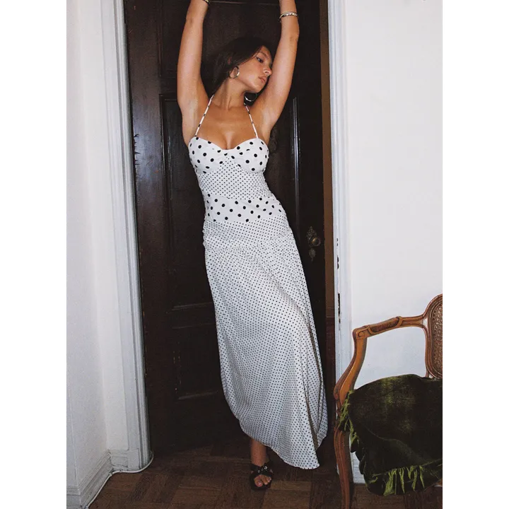 Princess Polly Marguerite Halter Maxi Dress
