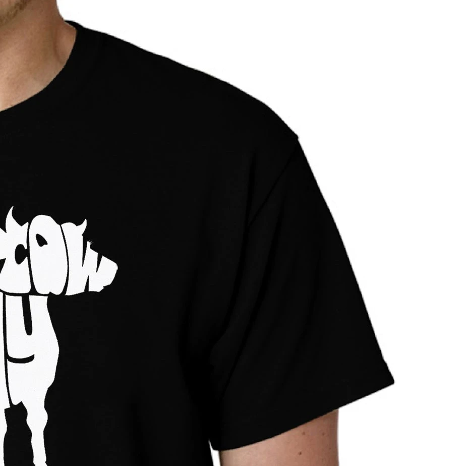 Los Angeles Pop Art Holy Cow  - Men's Word Art T-Shirt
