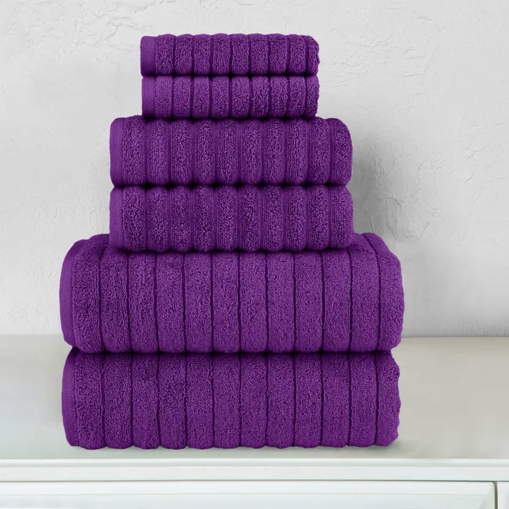 Elegant Comfort Turkish Cotton Corduroy Towel Set