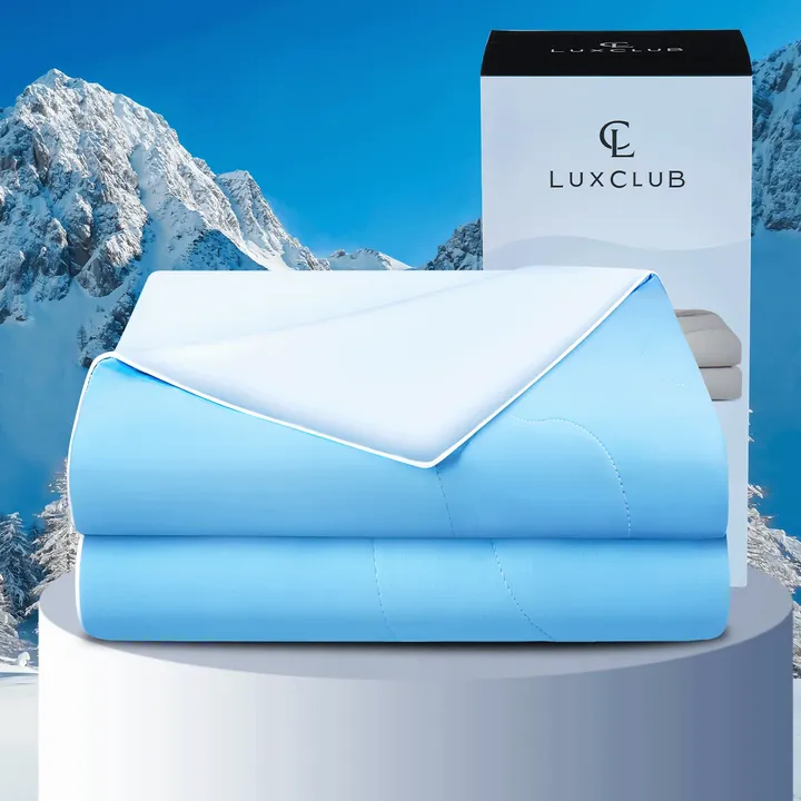 Luxclub Cooling Comforter - All-Season Cooling Blanket, Lightweight Comforter