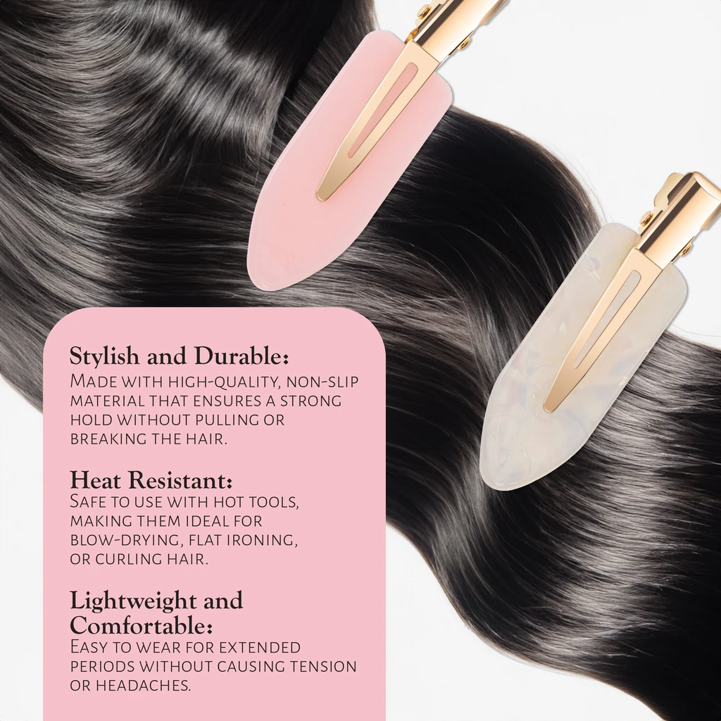 Market Fresh Beauty Creaseless Hair Clips