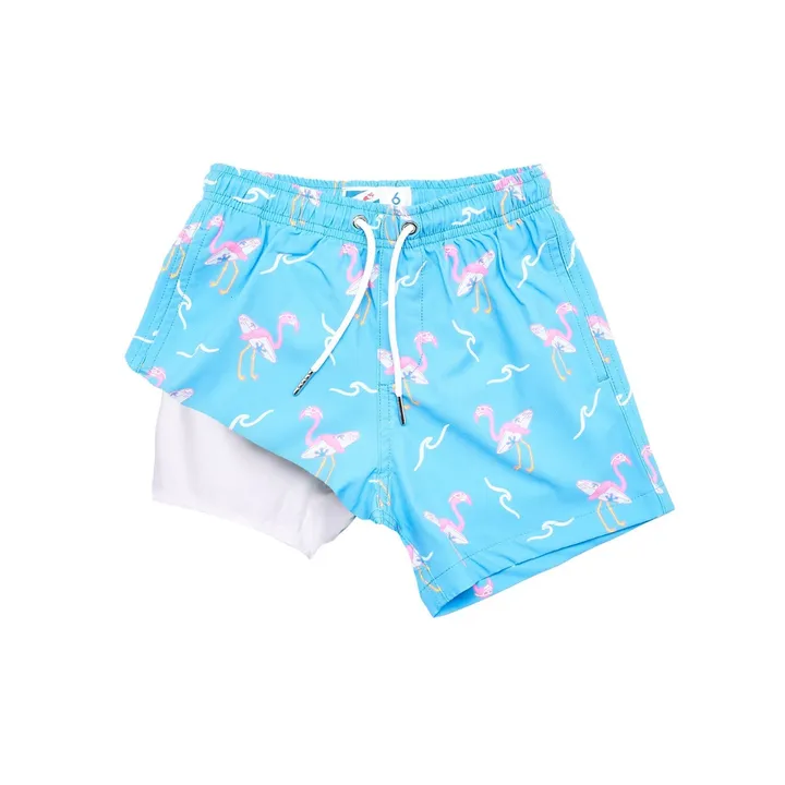 Bermies Boys Compression Lined Swim Trunks