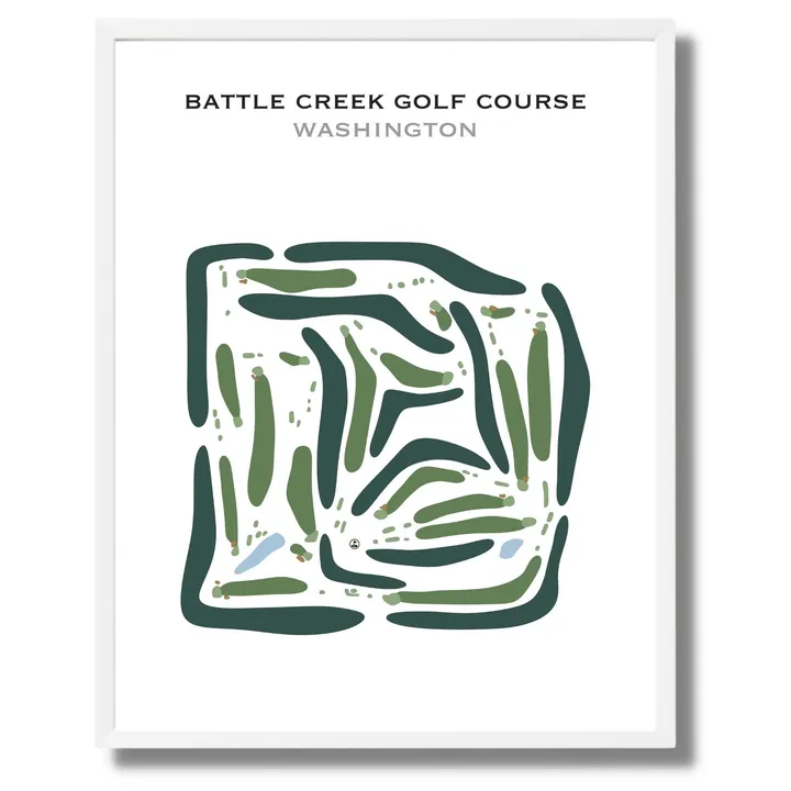 Golf Course Prints Battle Creek Golf Course, Washington - Print