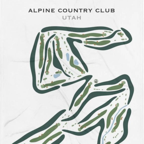 Golf Course Prints Alpine Country Club, Highland Utah - Golf Courses - Print