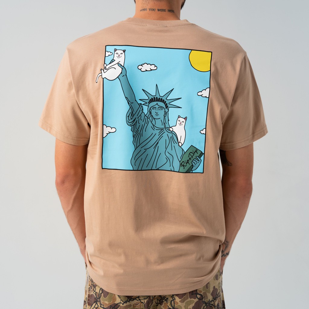 RIPNDIP Liberty Pocket Tee - AlmondXL | Flip App