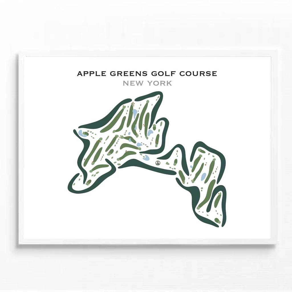 Golf Course Prints Apple Greens Golf Course, New York - Canvas