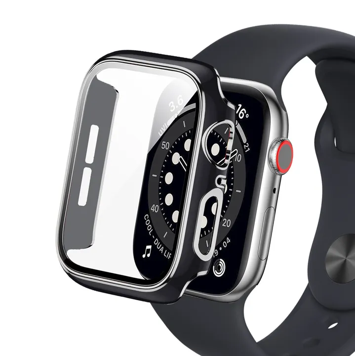 Worryfree Gadget Bumper Case With Screen Protector For Apple Watch