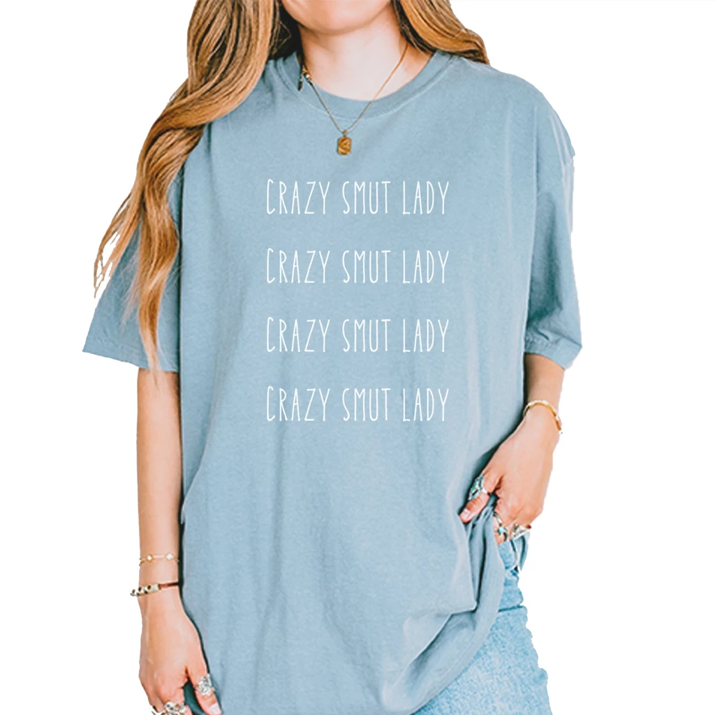 Expression Tees Crazy Smut Lady Romantasy Vintage Soft Unisex T-Shirt