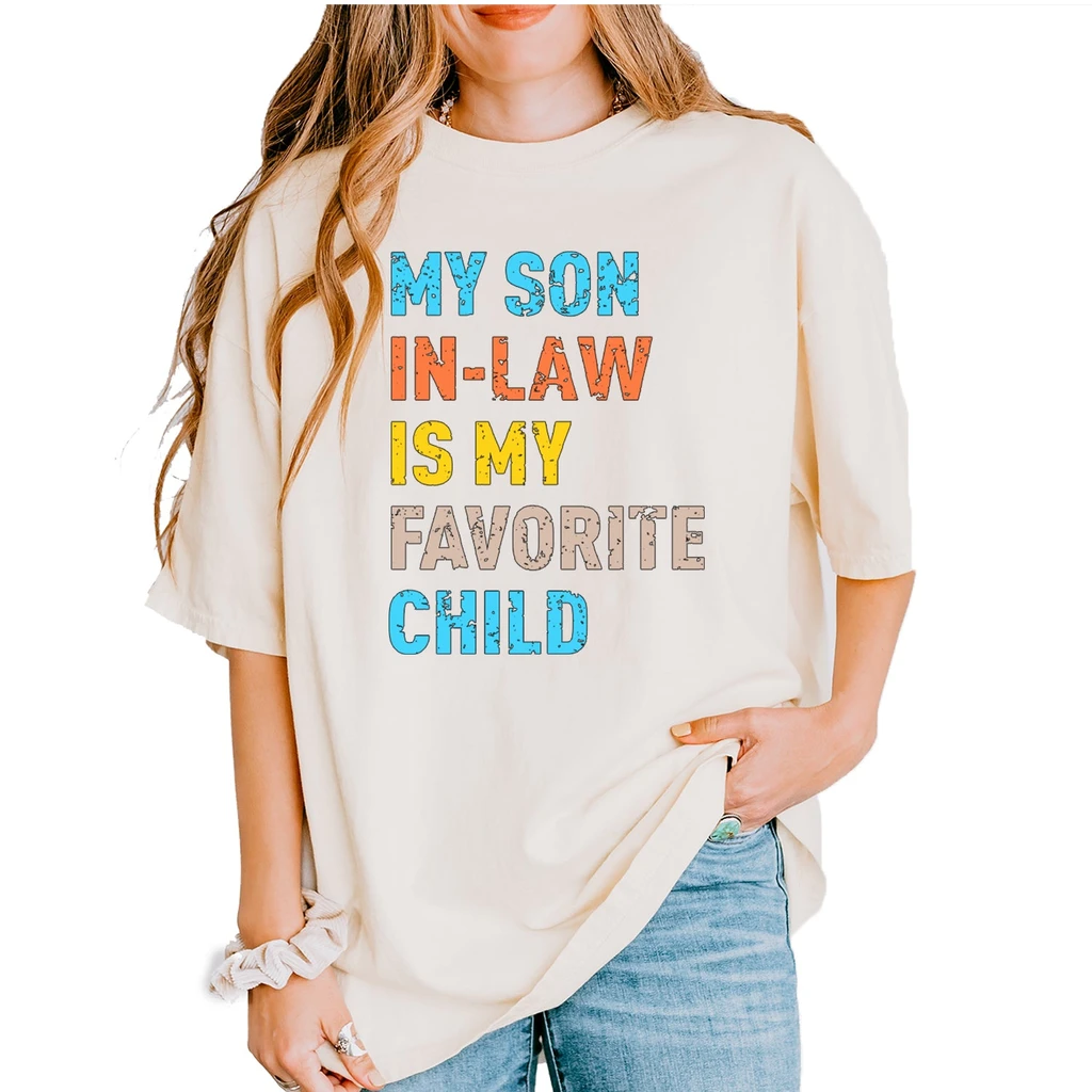 Expression Tees My Son In-Law Is My Favorite Child Vintage T-Shirt