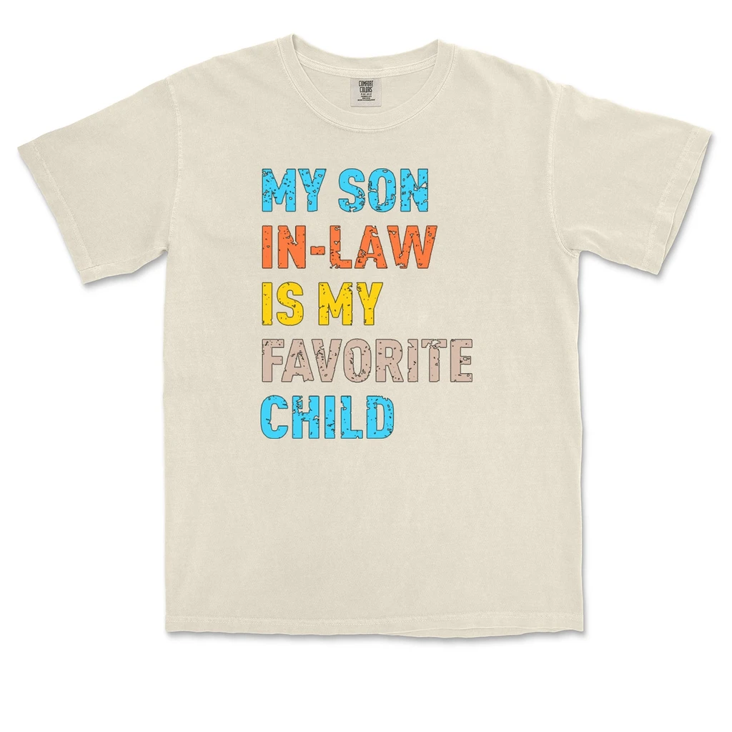 Expression Tees My Son In-Law Is My Favorite Child Vintage T-Shirt