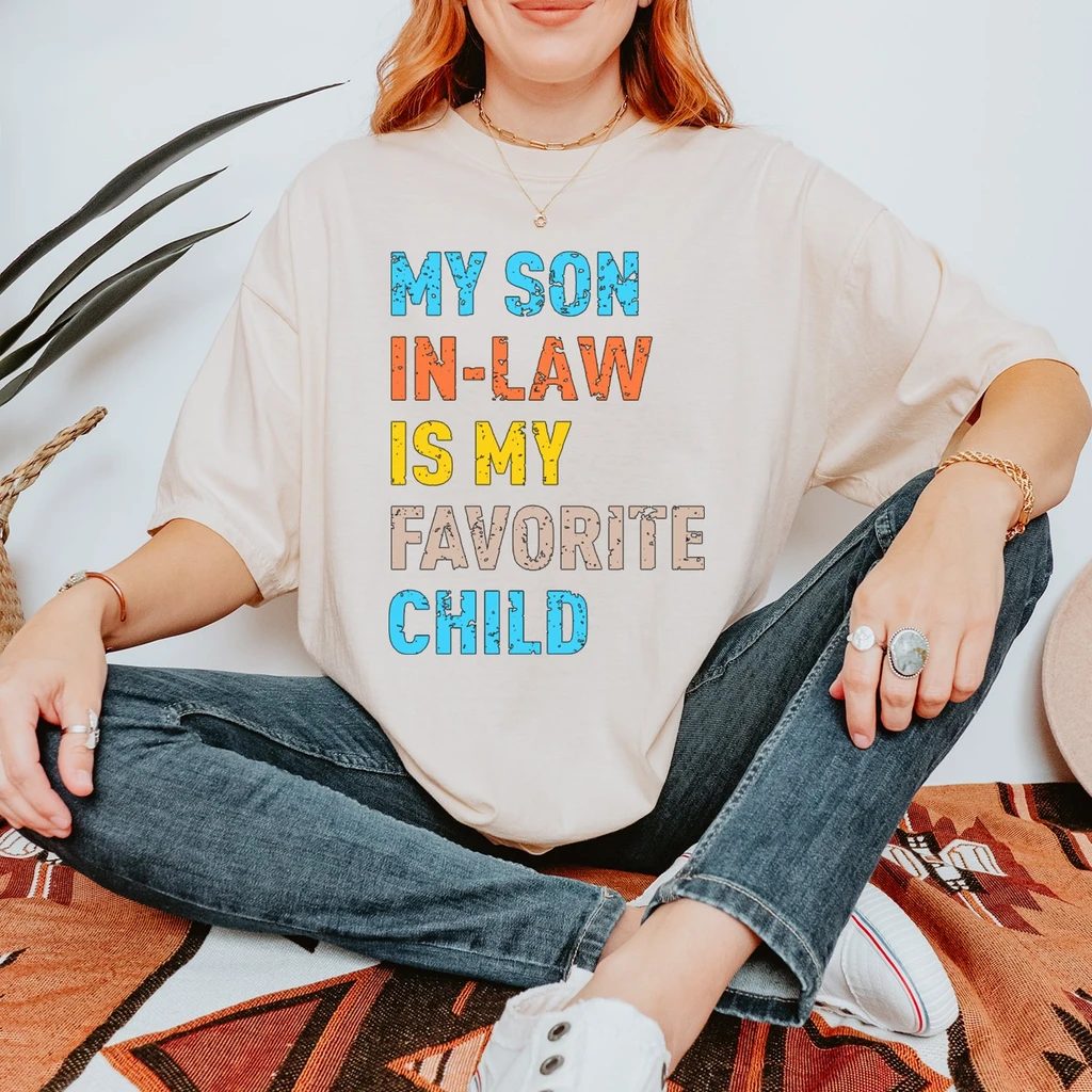 Expression Tees My Son In-Law Is My Favorite Child Vintage T-Shirt