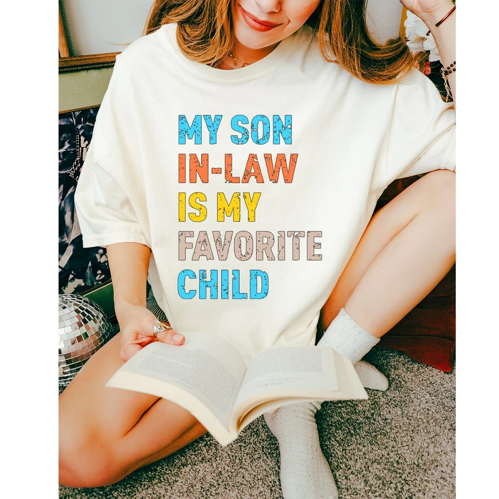 Expression Tees My Son In-Law Is My Favorite Child Vintage T-Shirt