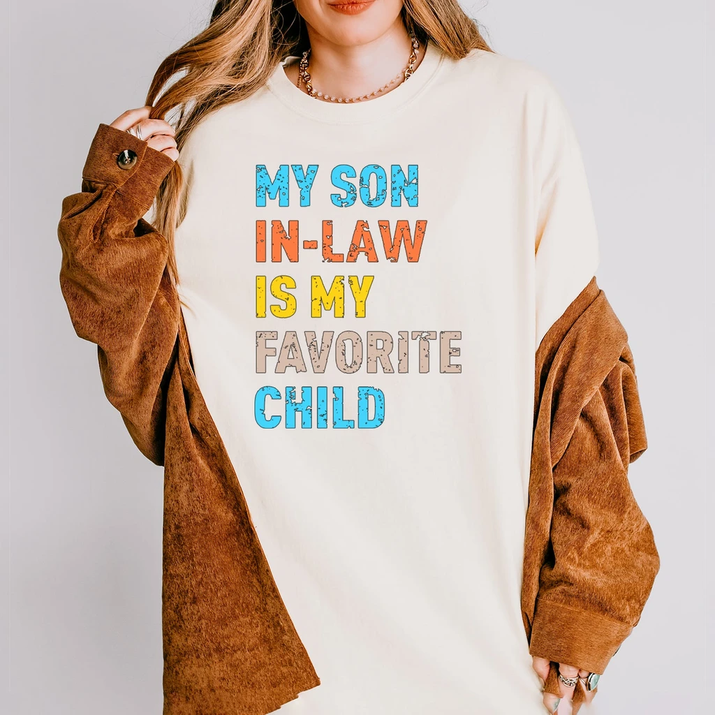 Expression Tees My Son In-Law Is My Favorite Child Vintage T-Shirt
